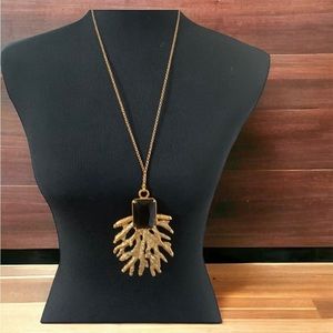 Nwot Trina Turk Antique Gold Necklace